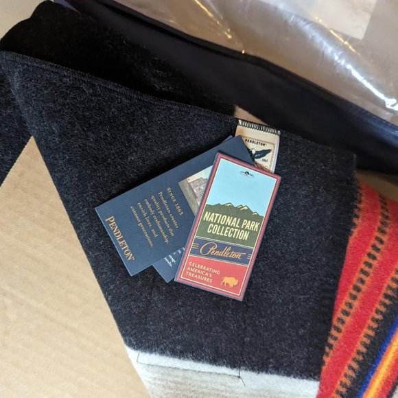 Pendleton Bedding Pendleton National Parks Blanket Acadia Black